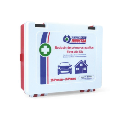 BOTIQUIN PRIMEROS AUX. 25PERS (RD004)